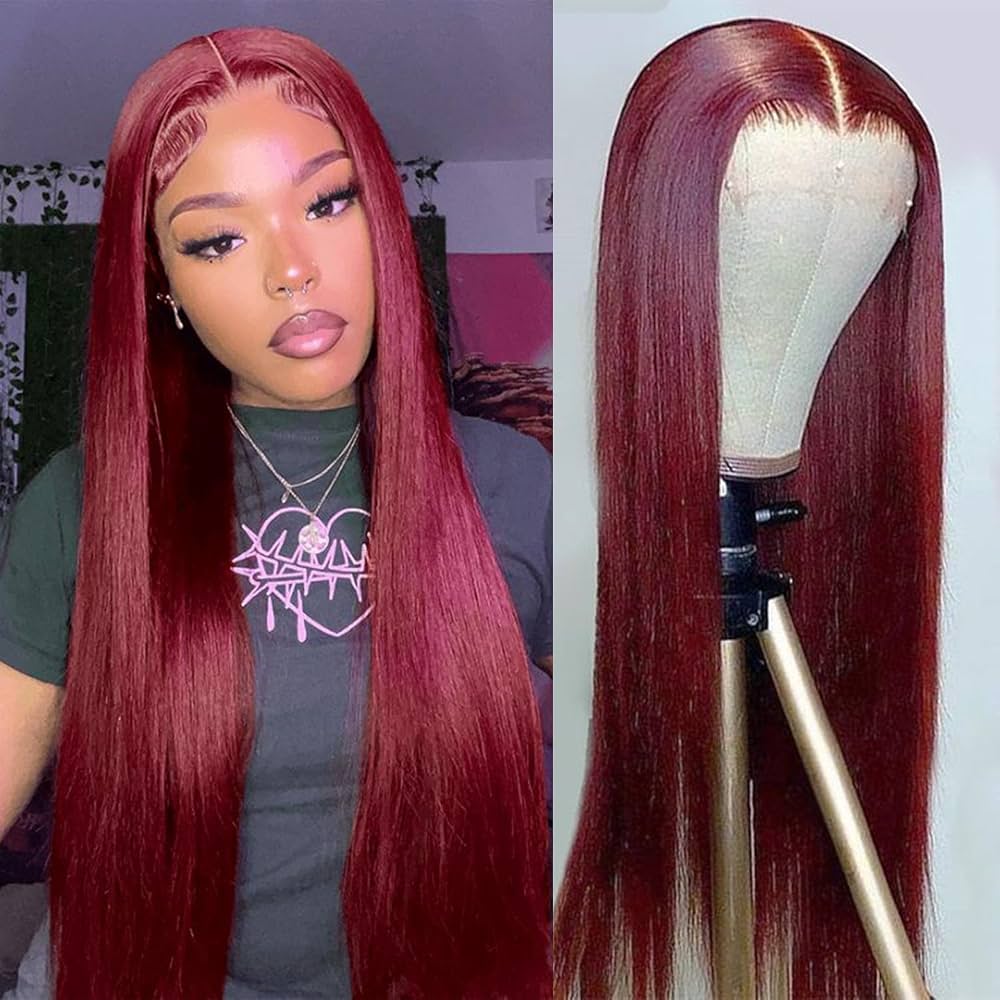 Dieulou Hair 13x4 Straight Red Hot Sale